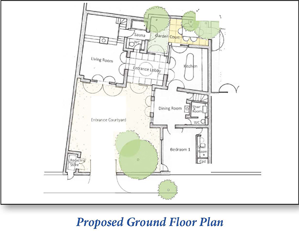 Lot: 25 - FREEHOLD SITE WITH PLANNING - Proposed First Floor Plan